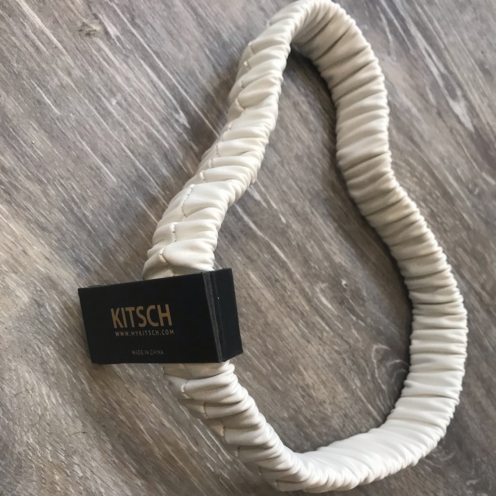 NWT Kitsch Leather Headband